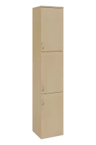 N 6 - 43D kancelářská skříň, 3-dveřová, pravá, 2150x400x400, bříza irská